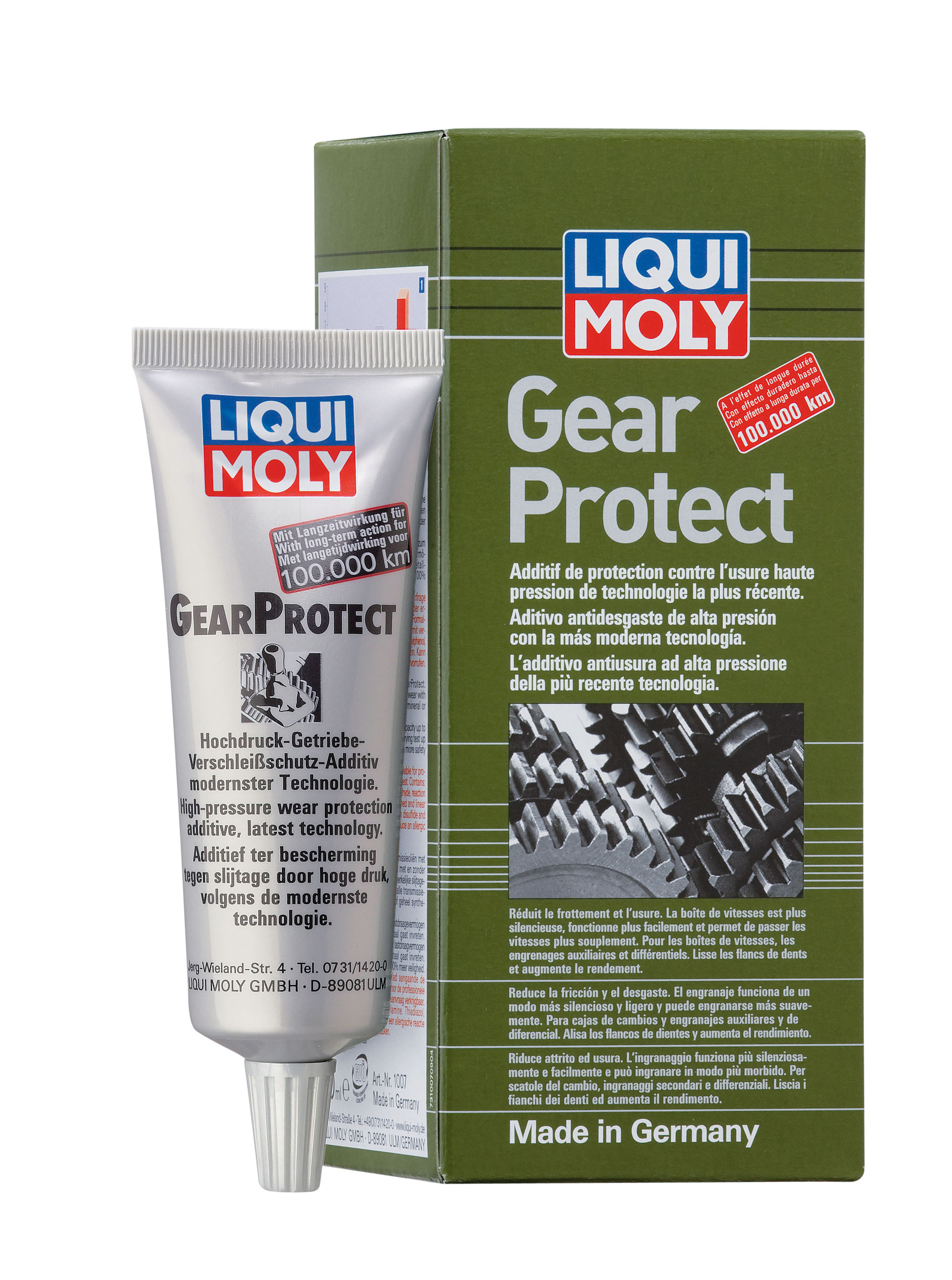 Средство для долговременной защиты трансмиссий LIQUI MOLY GearProtect (0,08 литра)