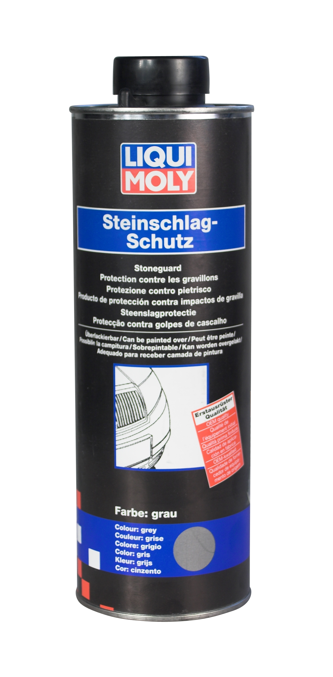 Антигравий серый LIQUI MOLY Steinschlag-Schutz grau (1 литр)