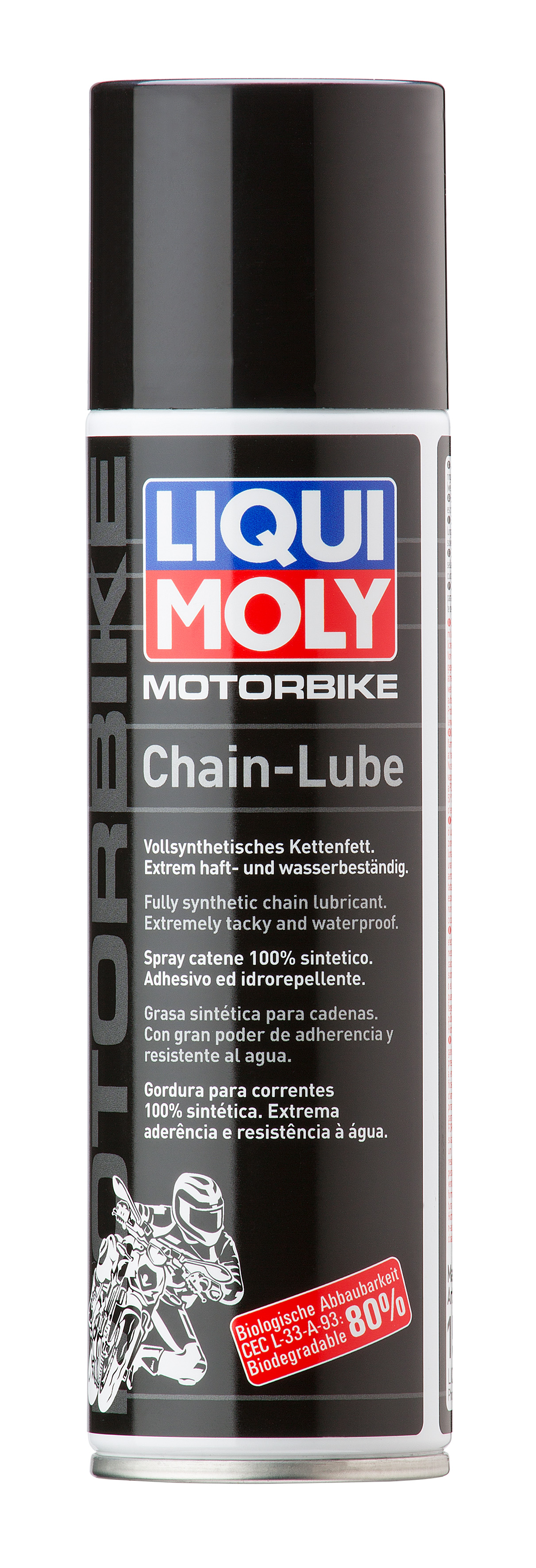 Смазка для цепи мотоциклов LIQUI MOLY Motorbike Chain Lube (0,25 кг)