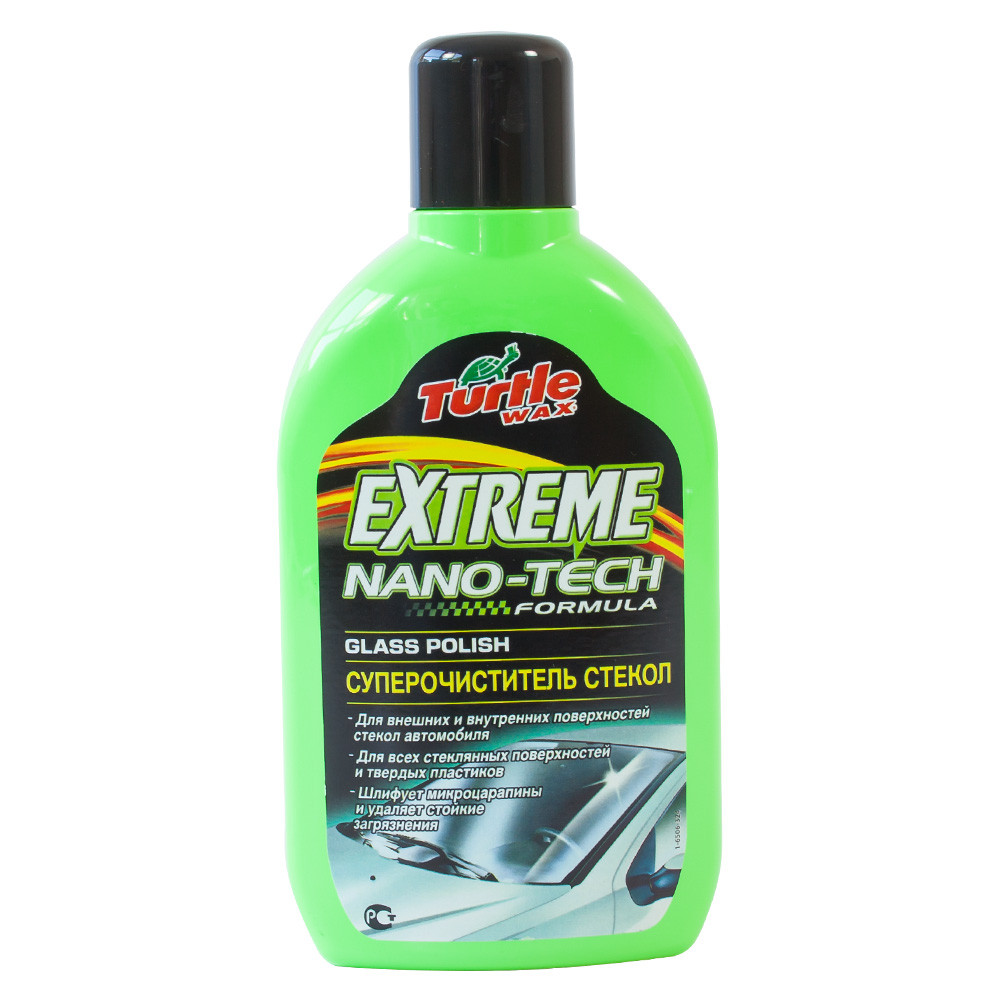 Extreme Nano Tech GLASS POLISH «Суперочиститель стекол» Turtle Wax (500 мл)