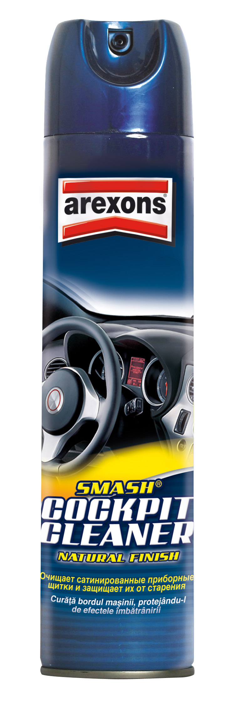 Полироль Cockpit Cleaner — Natural finish AREXONS (400 мл)