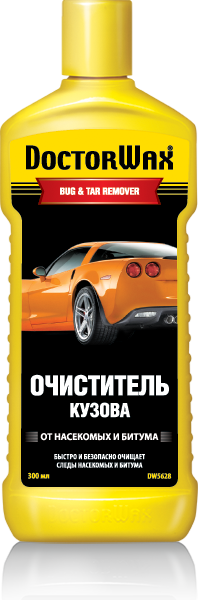 Очиститель от насекомых и гудрона Doctor Wax (300 мл)