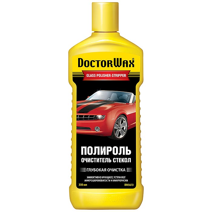 Полироль очиститель для стекла Doctor Wax (300 мл)