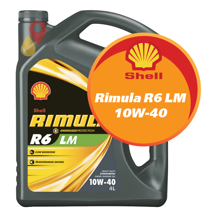 Shell Rimula R6 LM 10W-40 (4 литра)