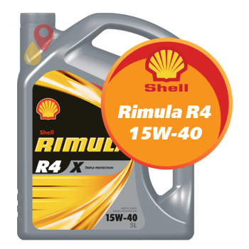 Shell Rimula R4 15W-40 (5 литров)