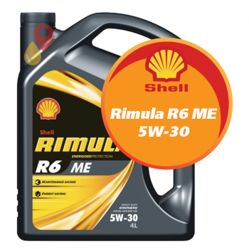 Shell Rimula R6 ME 5W-30 (4 литра)