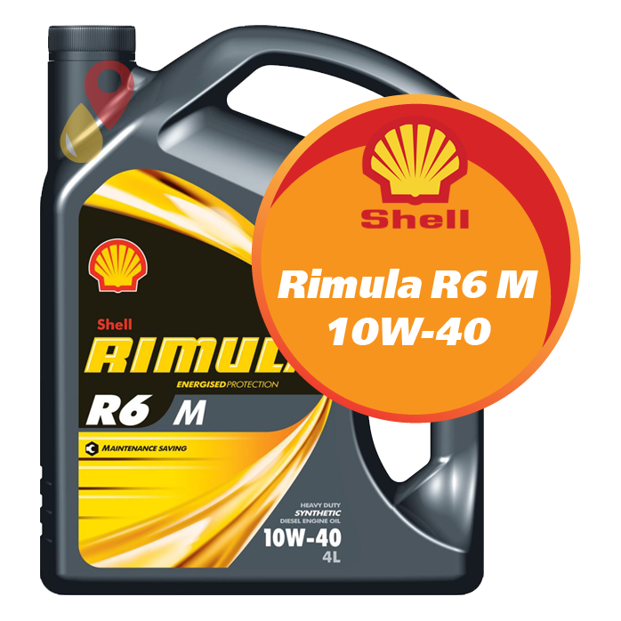 Shell Rimula R6 M 10W-40 (4 литра) .