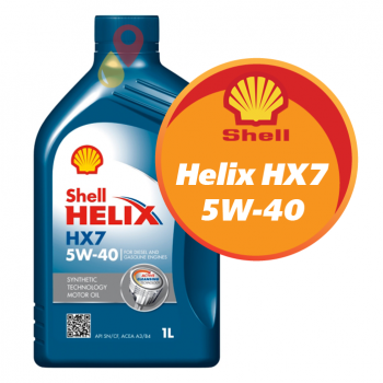 Shell Helix HX7 5W-40 (1 литр)