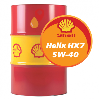 Shell Helix HX7 5W-40 (209 литров)