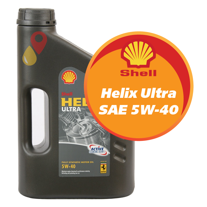 Shell Helix Ultra SAE 5W-40 (4 литра)