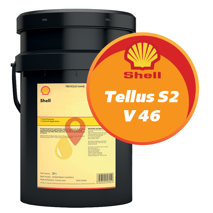 Shell Tellus S2 V 46 (20 литров)