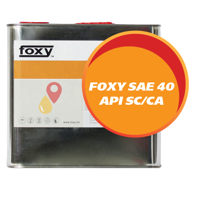 FOXY SAE 40 API SC/CA (10 литров)