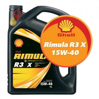 Shell Rimula R3 X 15W-40 (4 литра)
