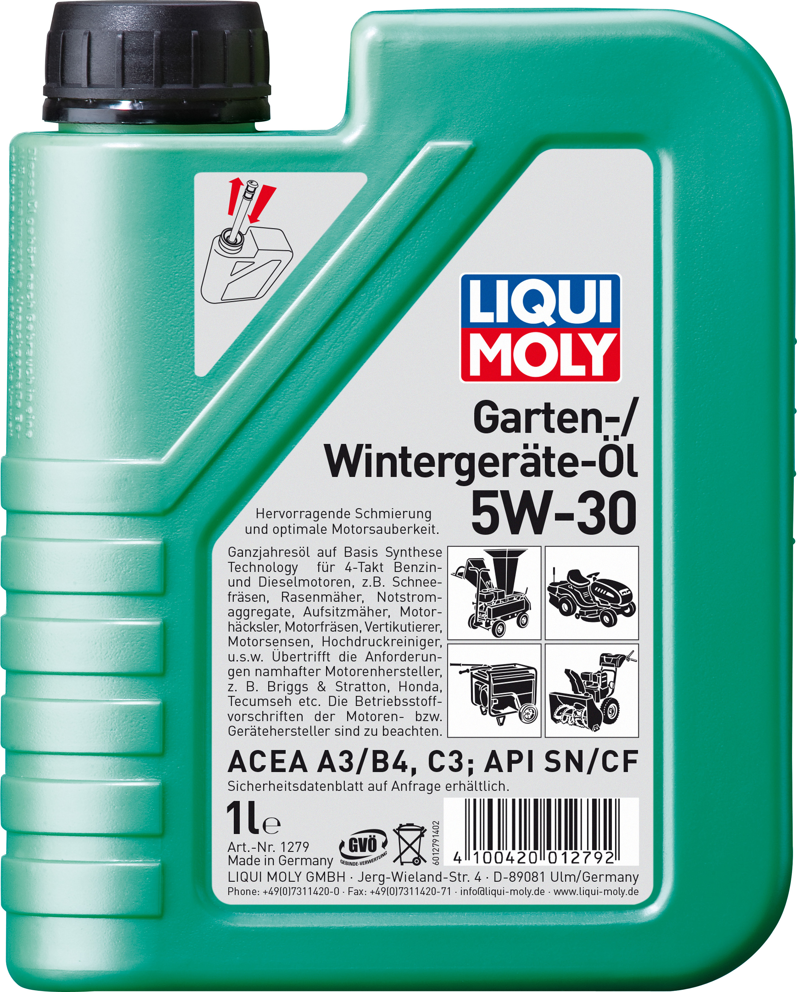 Garten-Wintergerate-Oil 5W-30 (1 литр)