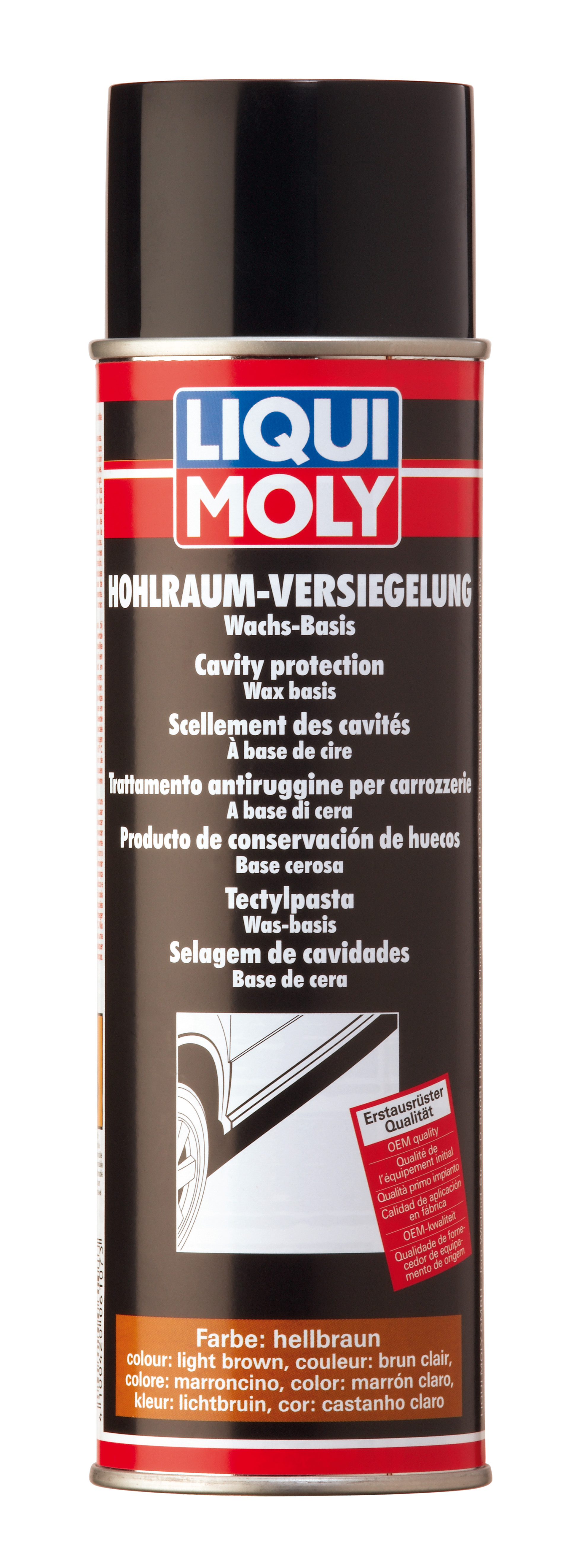 Антикор для пустот кузова воск LIQUI MOLY Hohlraum-Versiegelung hellbraun (0,5 литра)